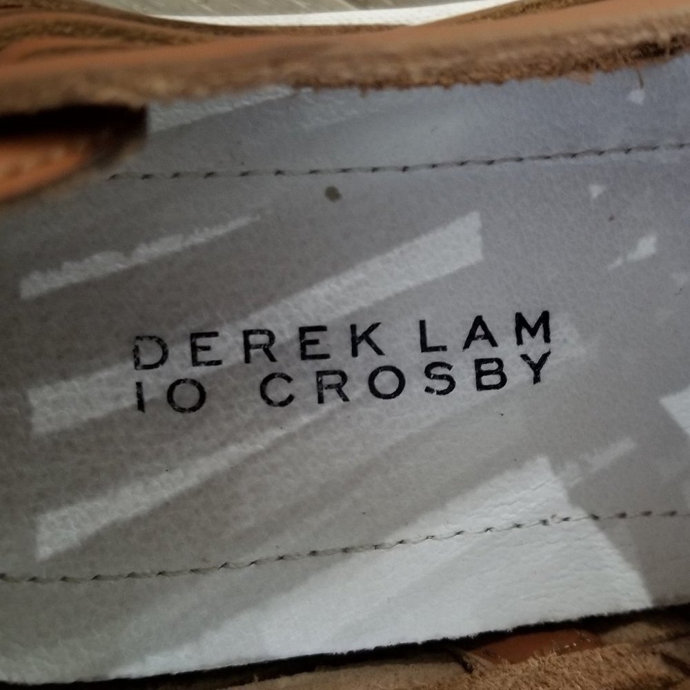 10 CROSBY DEREK LAM Lia Huarache Leather SIZE 6.5M - Picture 5 of 7
